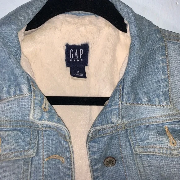 Vintage kids Gap Jeans Jacket Size M - Picture 2 of 8